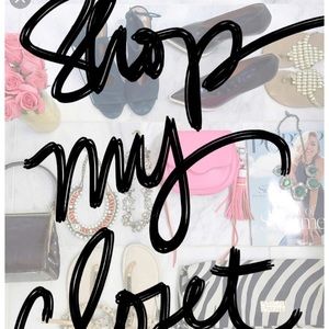 SHOP MY CLOSET !